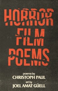 bokomslag Horror Film Poems