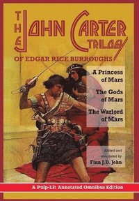 bokomslag The John Carter Trilogy of Edgar Rice Burroughs