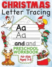 bokomslag Christmas Letter Tracing Preschool Workbook for Kids Ages 3-5