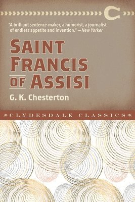 G. K. Chesterton - Saint Francis of Assisi, Häftad