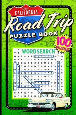 bokomslag The Great California Road Trip Puzzle Book