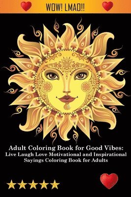 Adult Coloring Books, Coloring Books for Adults, Adult Colouring Books - Adult Coloring Book for Good Vibes, Häftad