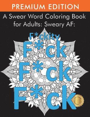 Adult Coloring Books, Coloring Books for Adults, Swear Word Coloring Book for Adults - Swear Word Coloring Book for Adults, Häftad