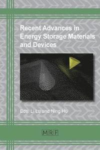 bokomslag Recent Advances in Energy Storage Materials and Devices