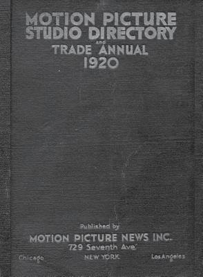 1920 Motion Picture Studio Directory 1