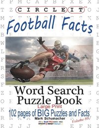 bokomslag Circle It, Football Facts, Word Search, Puzzle Book