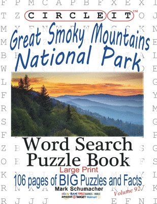 bokomslag Circle It, Great Smoky Mountains National Park Facts, Word Search, Puzzle Book