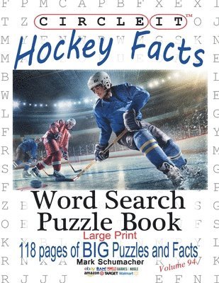 bokomslag Circle It, Ice Hockey Facts, Large Print, Word Search, Puzzle Book