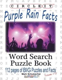 bokomslag Circle It, Purple Rain Facts, Word Search, Puzzle Book