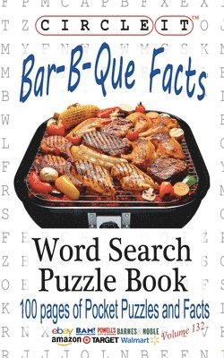 Circle It, Bar-B-Que / Barbecue / Barbeque Facts, Word Search, Puzzle Book 1