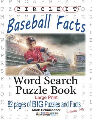 bokomslag Circle It, Baseball Facts, Word Search, Puzzle Book