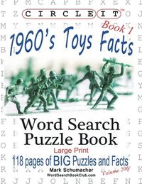 bokomslag Circle It, 1960s Toys Facts, Book 1, Word Search, Puzzle Book
