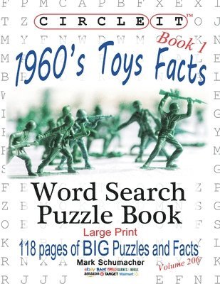 bokomslag Circle It, 1960s Toys Facts, Book 1, Word Search, Puzzle Book