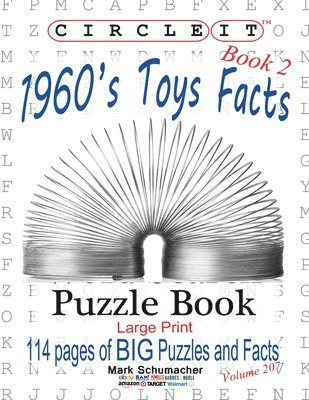 bokomslag Circle It, 1960s Toys Facts, Book 2, Word Search, Puzzle Book