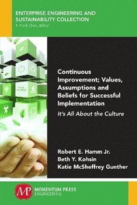 bokomslag Continuous Improvement; Values, Assumptions and Beliefs for Successful Implementation
