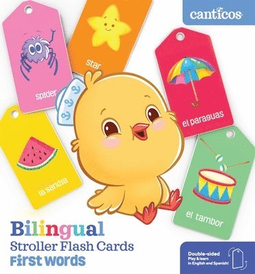 Canticos Bilingual Stroller Flash Cards: First Words 1