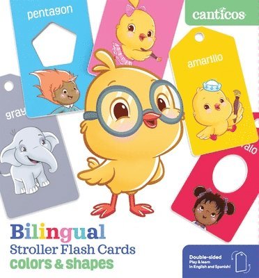 bokomslag Canticos Bilingual Stroller Flash Cards: Colors & Shapes