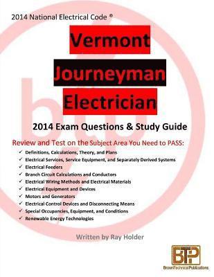 Ray Holder - Vermont 2014 Journeyman Electrician Study Guide, Häftad