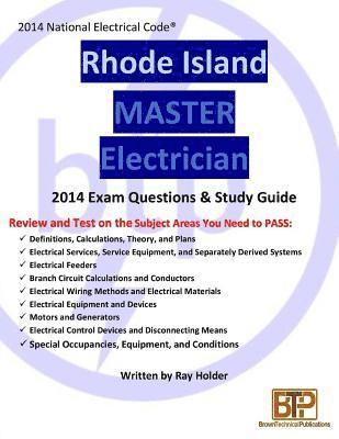 bokomslag Rhode Island 2014 Master Electrician Study Guide