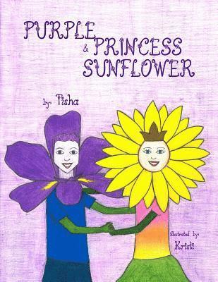 Purple & Princess Sunflower 1