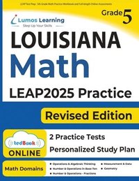 bokomslag LEAP Test Prep: 5th Grade Math Practice Workbook and Full-length Online Assessments: LEAP Study Guide