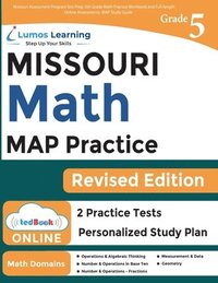 bokomslag Missouri Assessment Program Test Prep: 5th Grade Math Practice Workbook and Full-length Online Assessments: MAP Study Guide