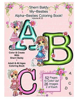 bokomslag Sherri Baldy My Besties Alphabet Besties Coloring Book