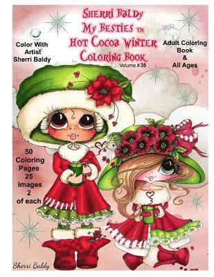 Sherri Baldy My-Besties Hot Cocoa Christmas Coloring Book 1