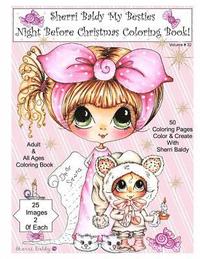 bokomslag Sherri Baldy My Besties Night Before Christmas Coloring Book