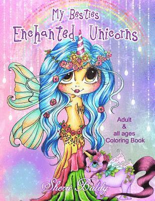 bokomslag Sherri Baldy My-Besties Enchanted Unicorn Coloring Book
