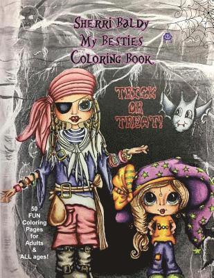 bokomslag Sherri Baldy My Besties Coloring Book Trick or Treat