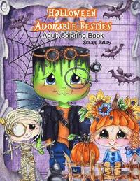 bokomslag Halloween Adorable Besties Adult Coloring Book