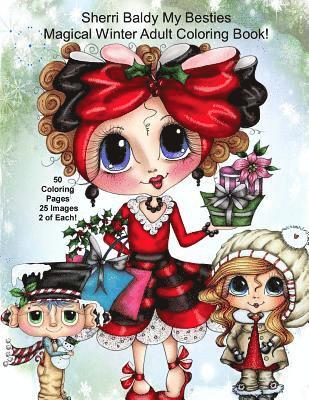 bokomslag Sherri Baldy My Besties Magical Winter Coloring Book