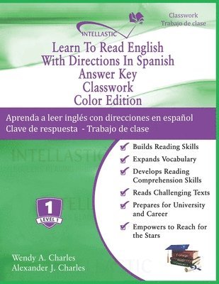 Learn To Read English With Directions In Spanish Answer Key Classwork 1