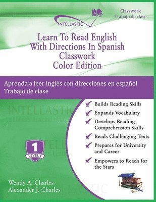 Learn To Read English With Directions In Spanish Classwork 1