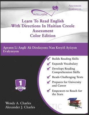 bokomslag Learn To Read English With Directions In Haitian Creole Assessment