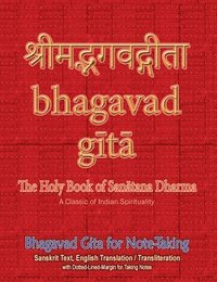 bokomslag Bhagavad Gita for Note-taking