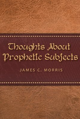 bokomslag Thoughts About Prophetic Subjects