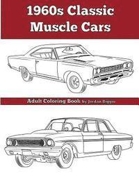 bokomslag 1960's Classic Muscle Cars: An Adult Coloring Book