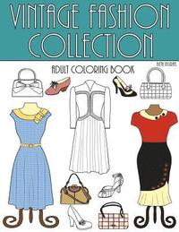 bokomslag Vintage Fashion Collection: An Adult Coloring Room