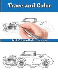 bokomslag Trace and Color: Classic British Cars: Adult Activity Book