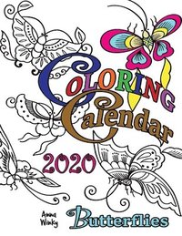 bokomslag Coloring Calendar 2020 Butterflies