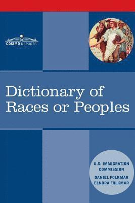 Dictionary of Races or Peoples 1