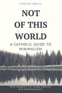 bokomslag Not Of This World: A Catholic Guide to Minimalism