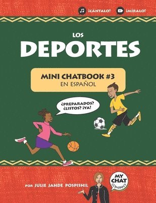 bokomslag Los Deportes: Mini Chatbook #3 en español