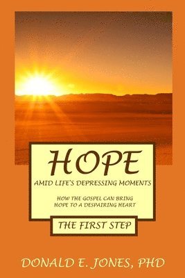 Donald E. Jones - Hope Amid Life's Depressing Moments How The Gospel Can Bring Hope To A Despairing Heart The First Step, Häftad