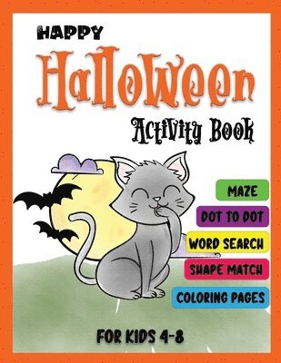 bokomslag Happy Halloween Activity Book