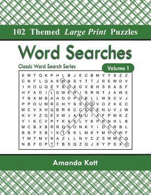 bokomslag Word Searches: 102 Themed Large Print Puzzles