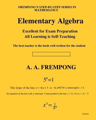 bokomslag Elementary Algebra
