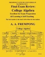 bokomslag Final Exam Review: College Algebra